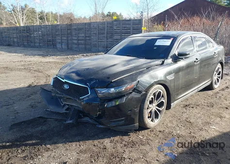 2013 Ford Taurus Sho z USA, uszkodzony, nr VIN 1FAHP2KT8DG135778